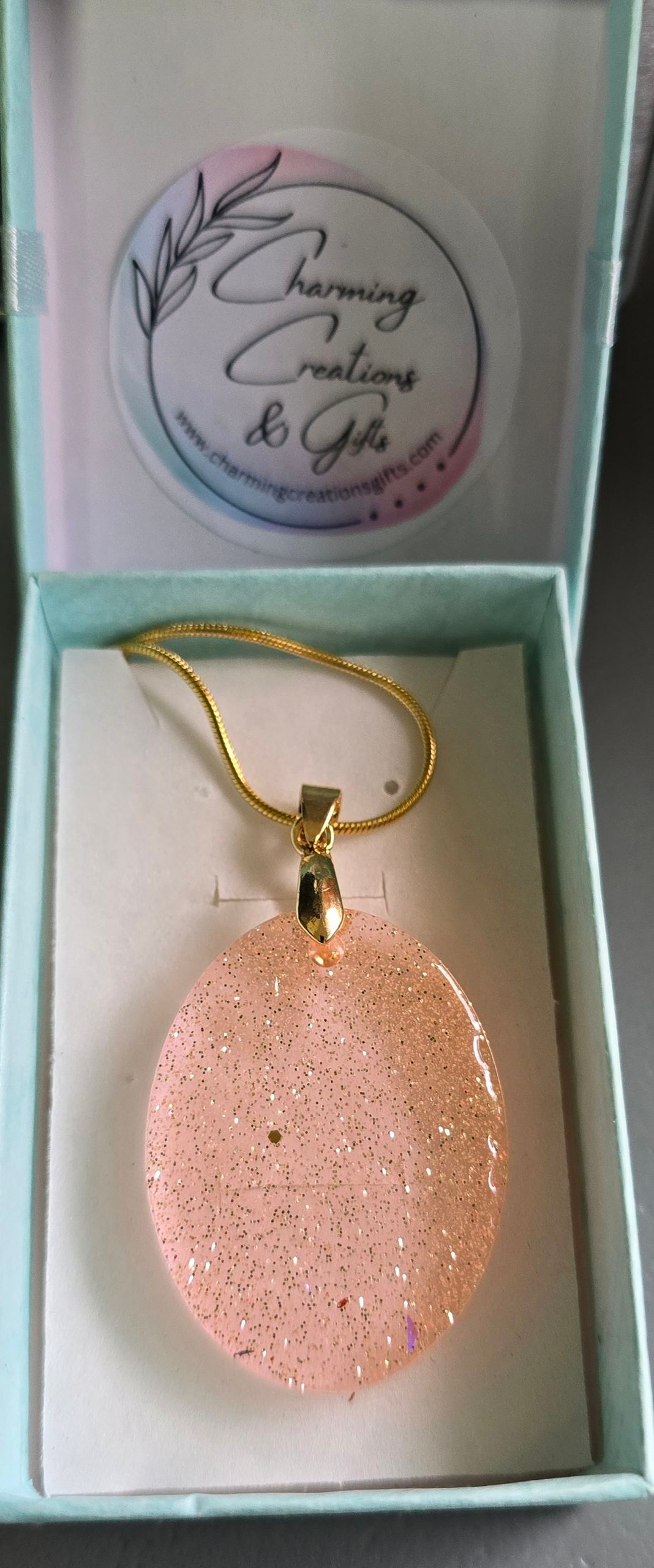 Pendant soft pink