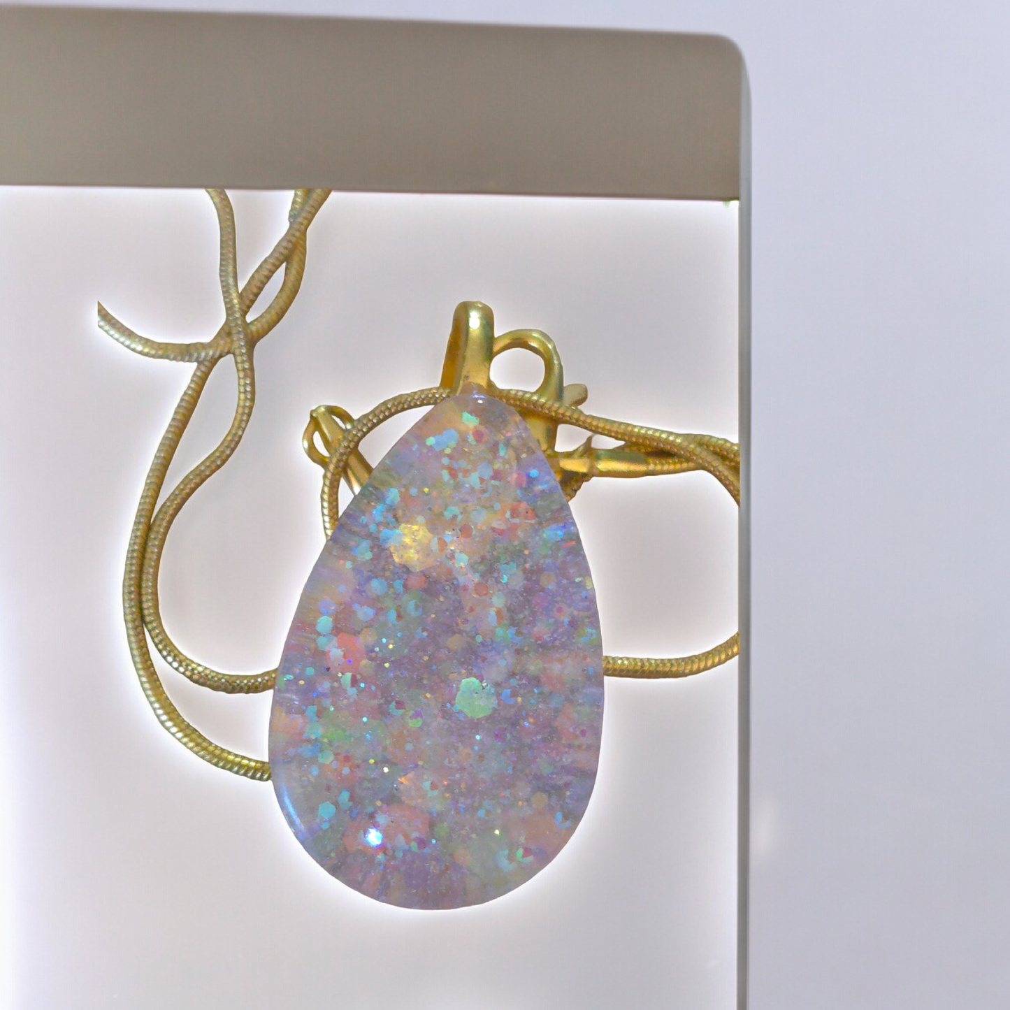 Pendant pink sparkle
