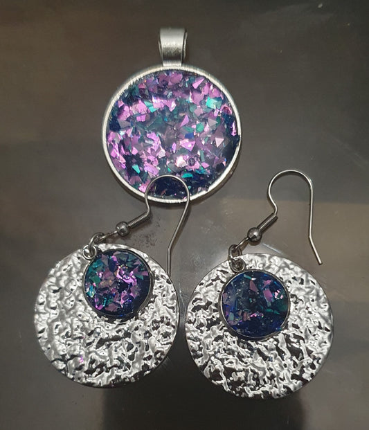 Earrings silver Cherry Blossom