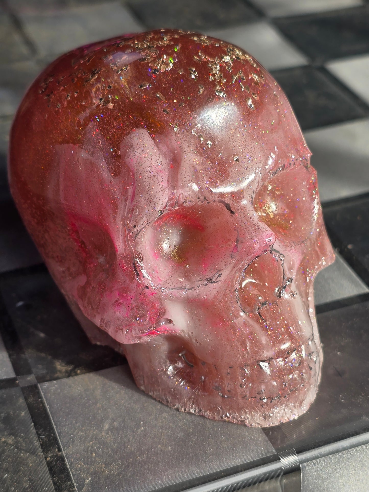 Scull pink large