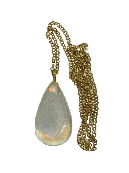 Pendant Champagne Tear Drop