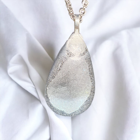 Pendant Crystal Tear Drop Clear Pastel Sprinkle