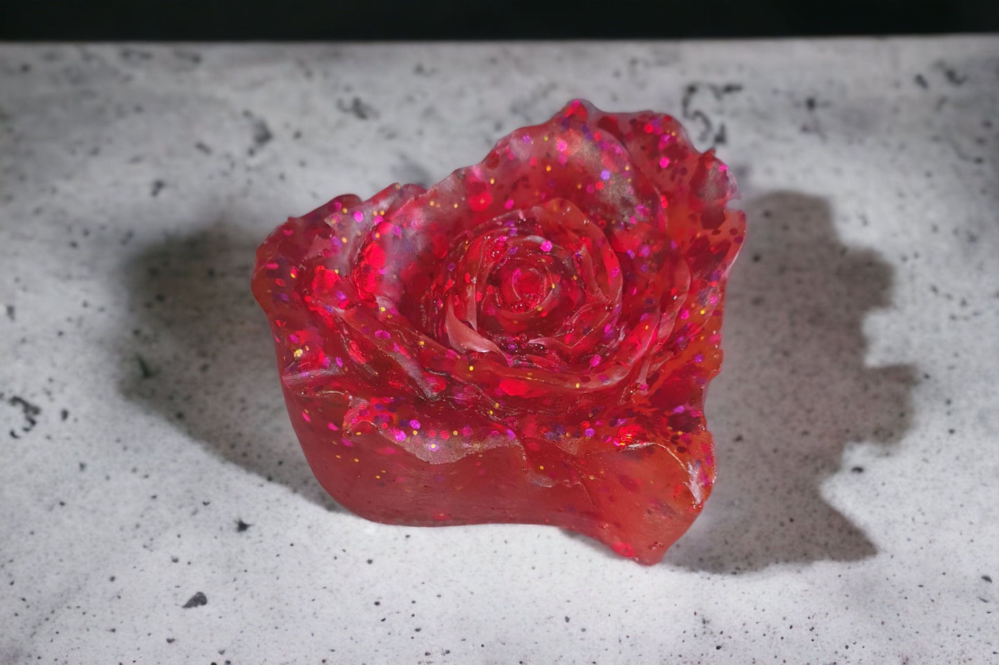 ROSE HEART paper weight