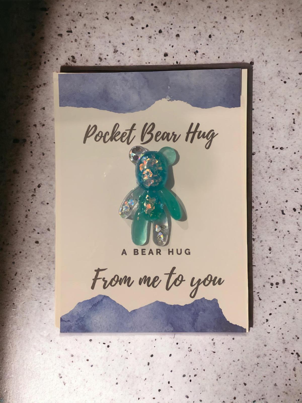 Pocket Bear Hug Cards including Bear