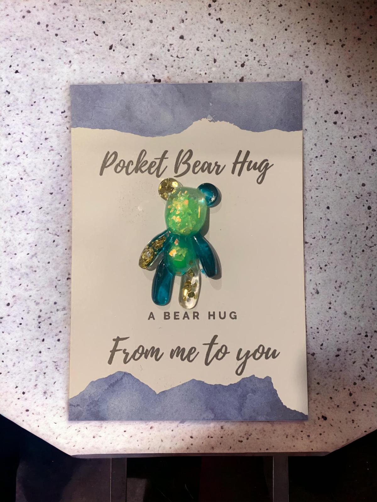 Pocket Bear Hug Cards including Bear