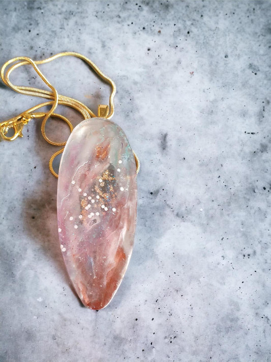 Pendant Pink Stone