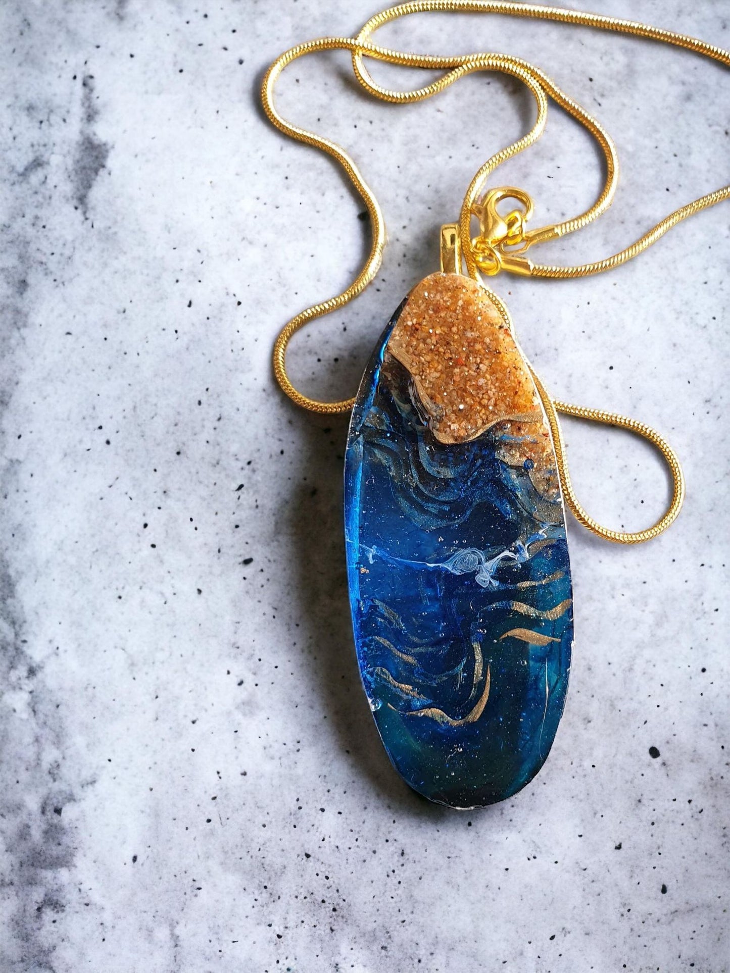 Pendant Ocean blue