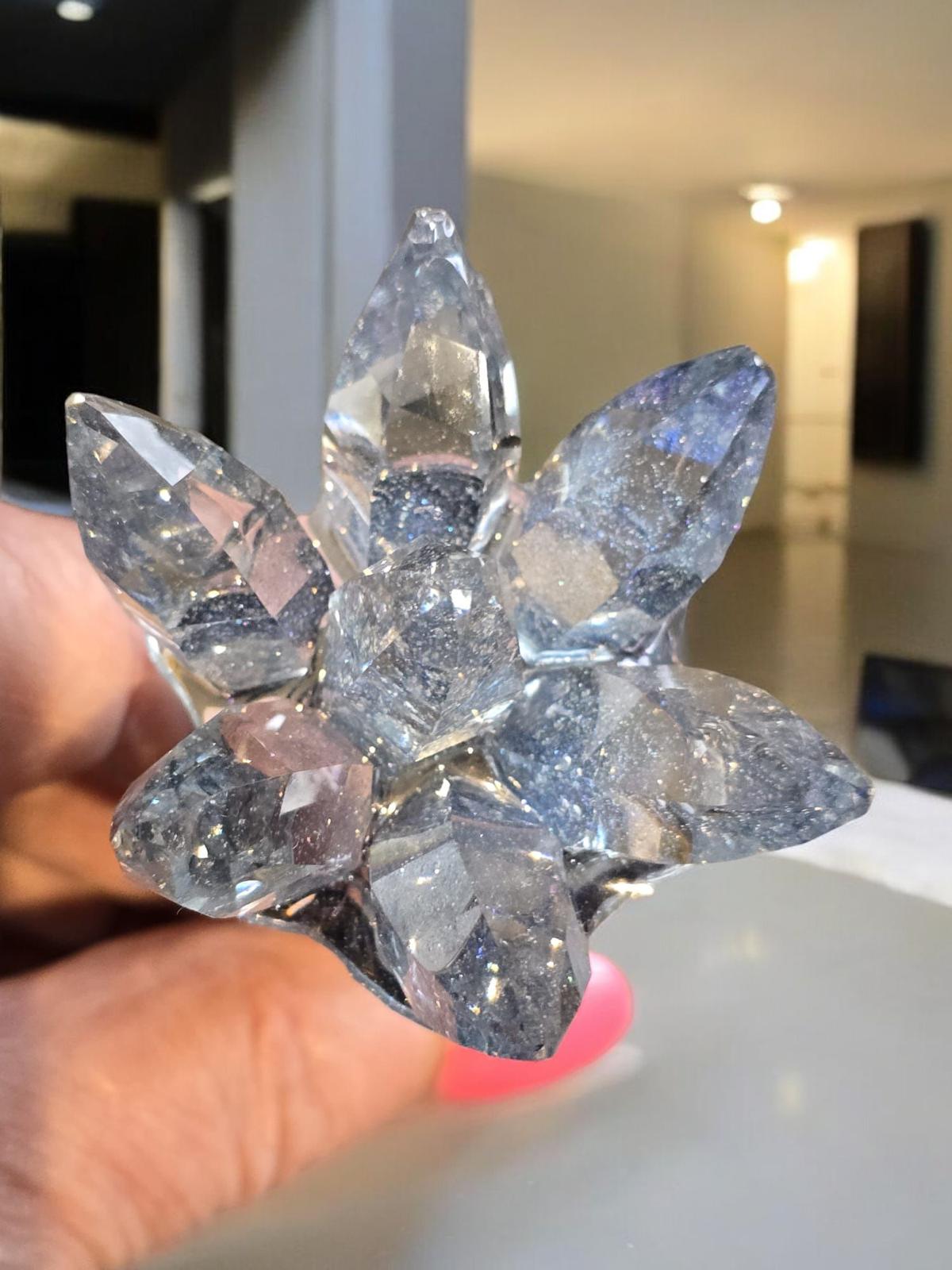 Bottle stopper crystal cluster smokey