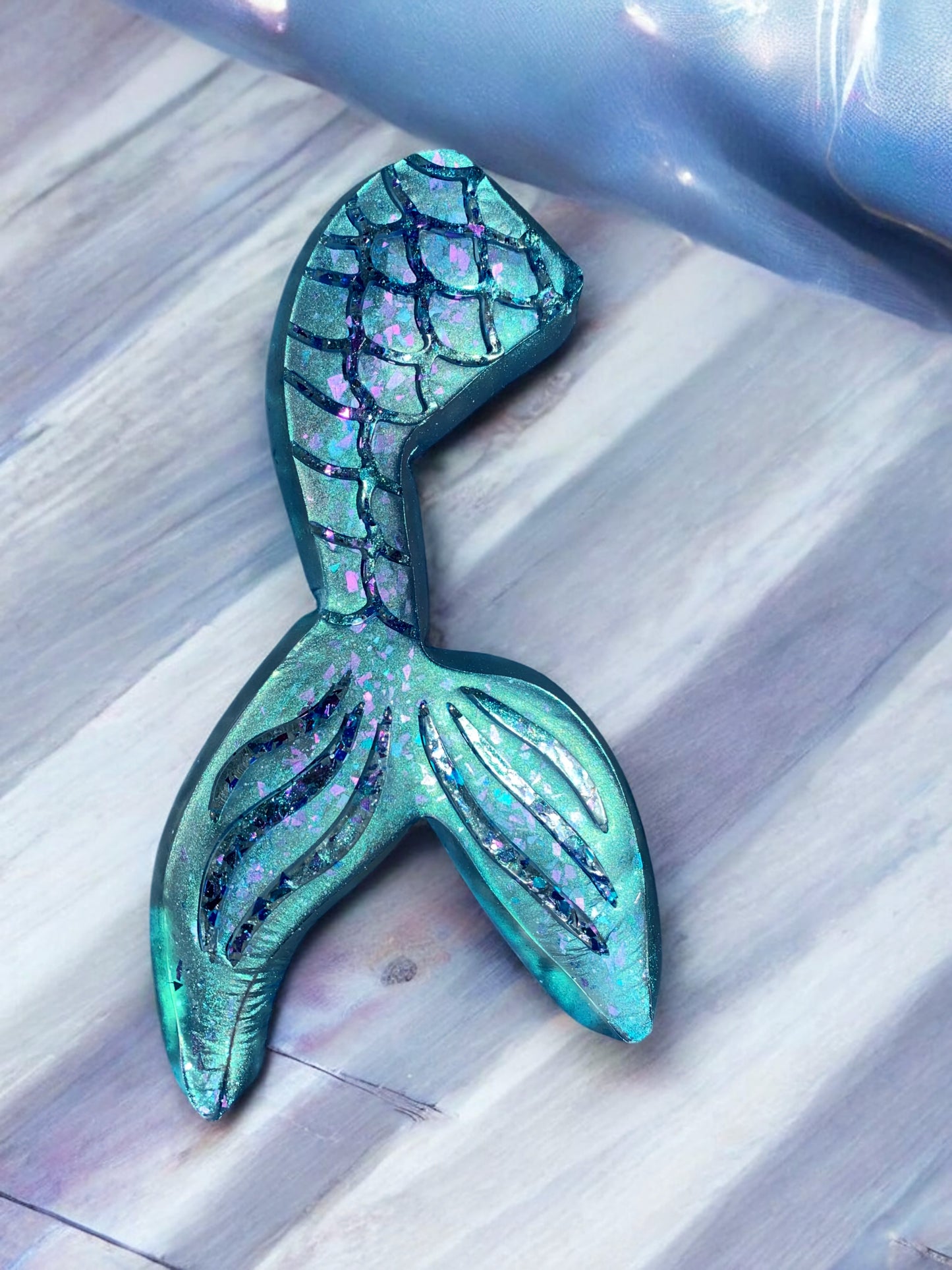 Fridge magnet mermaid tail large