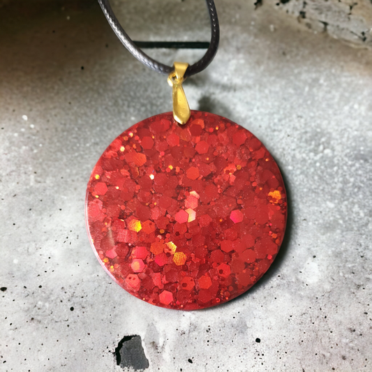 Pendant 1 valentine's day Red