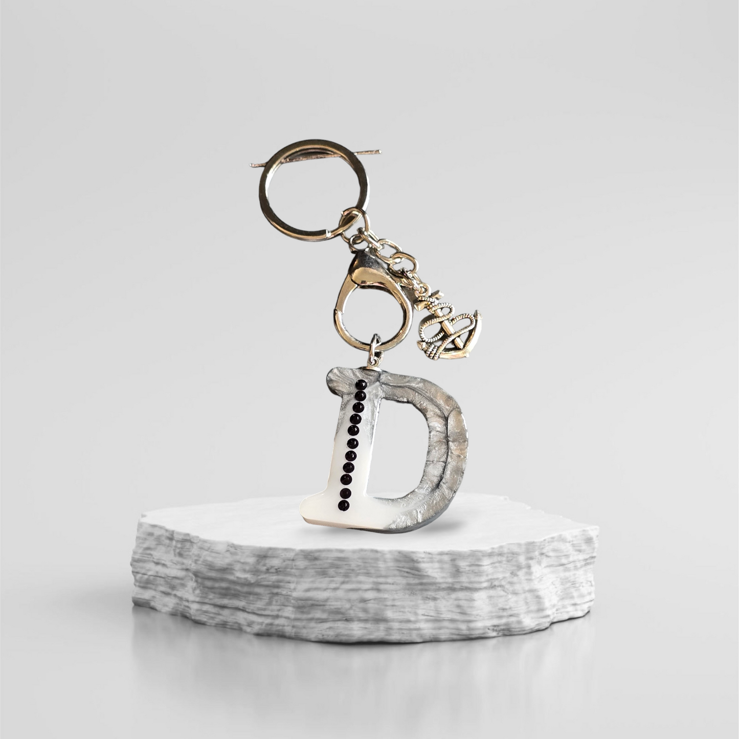 KeyCharm Alphabet (Keyring) D