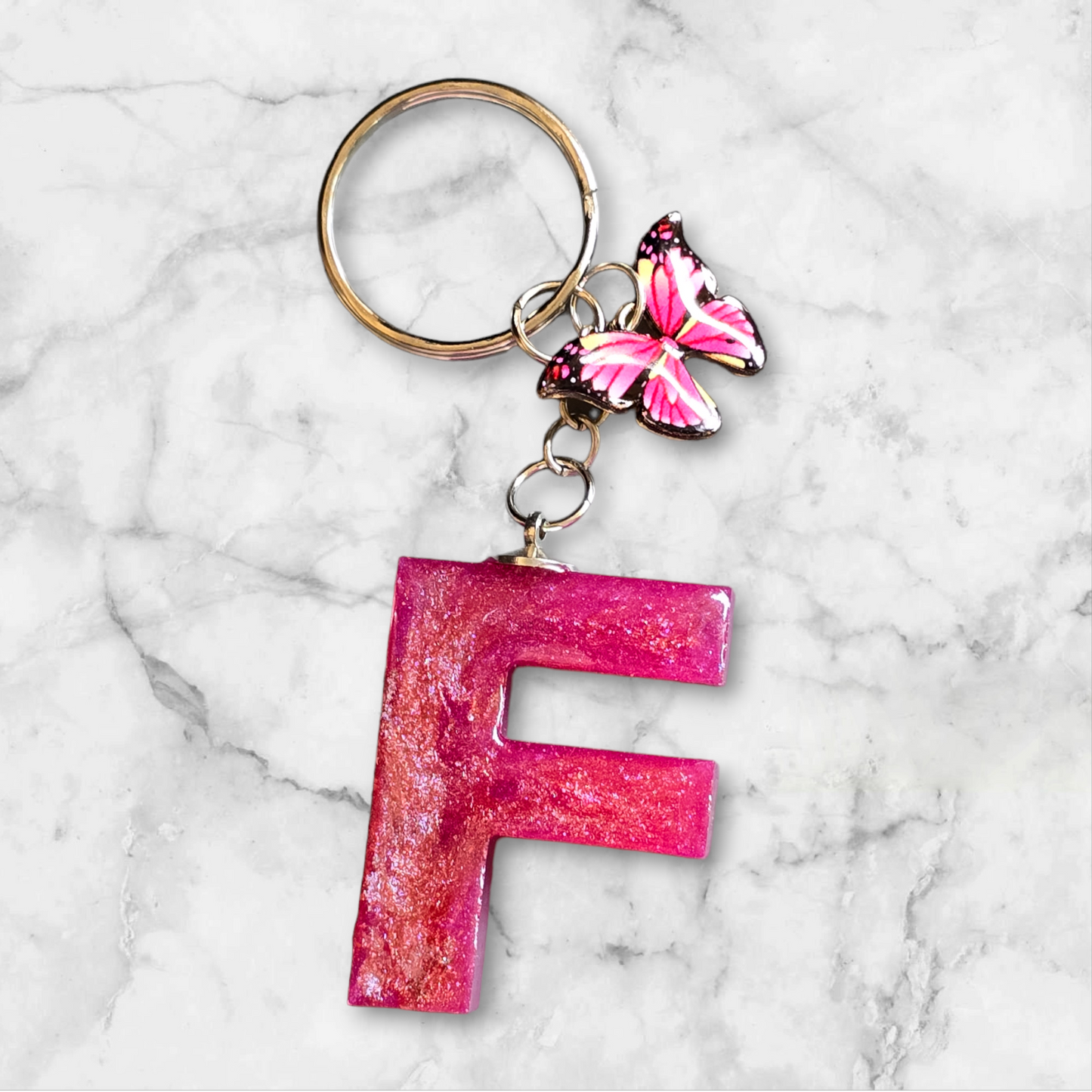 KeyCharm Alphabet (Keyring) F