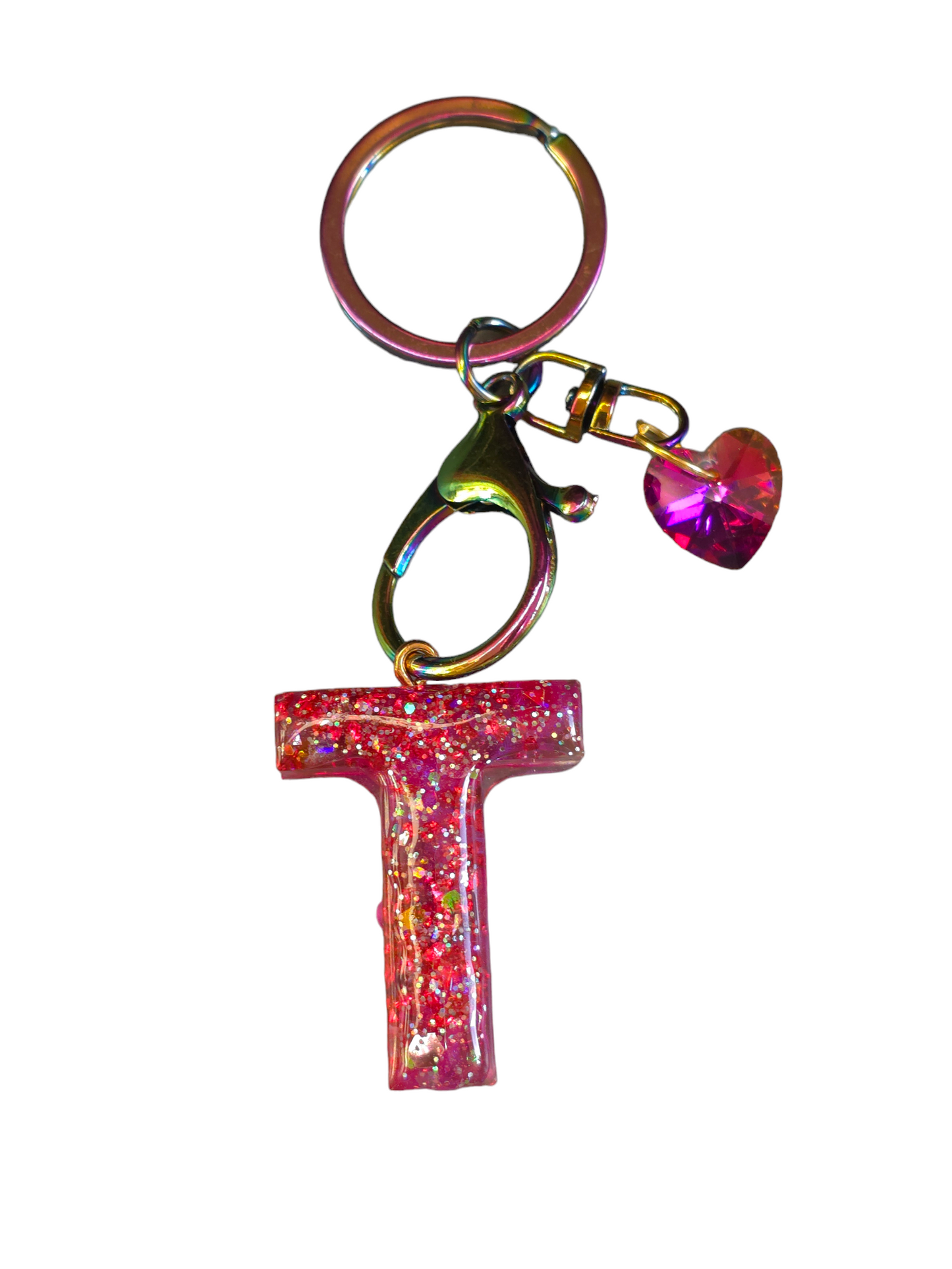 KeyCharm Alphabet (Keyring) T