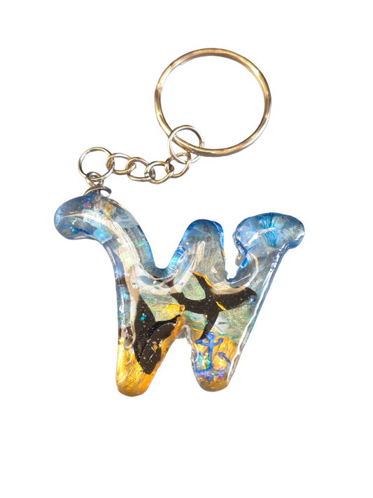 KeyCharm Alphabet (Keyring) W