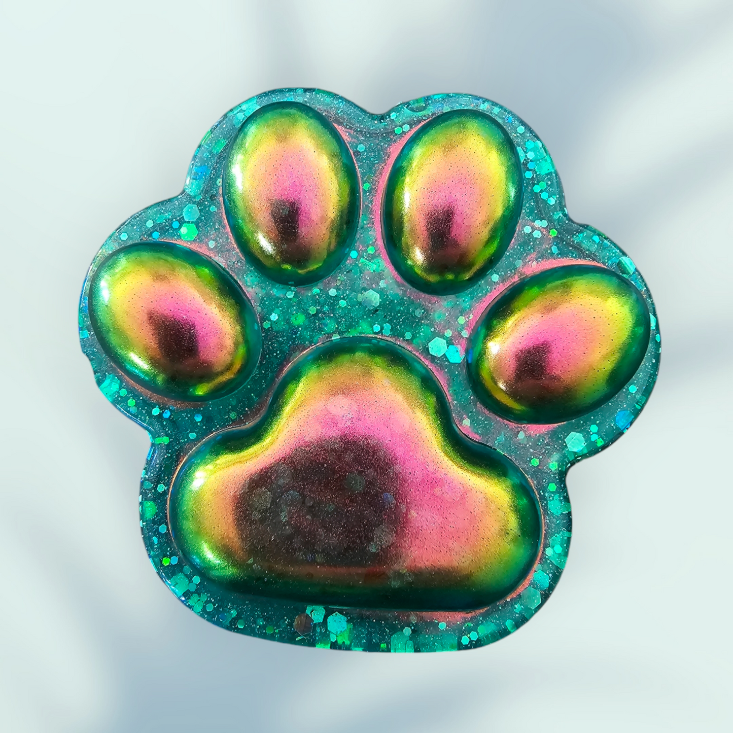 trinket Paw green sparkle