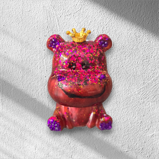 Hippo burgundy and bright pink