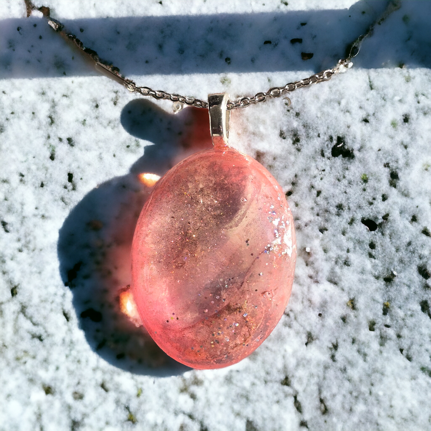 Pendant Watermelon opal