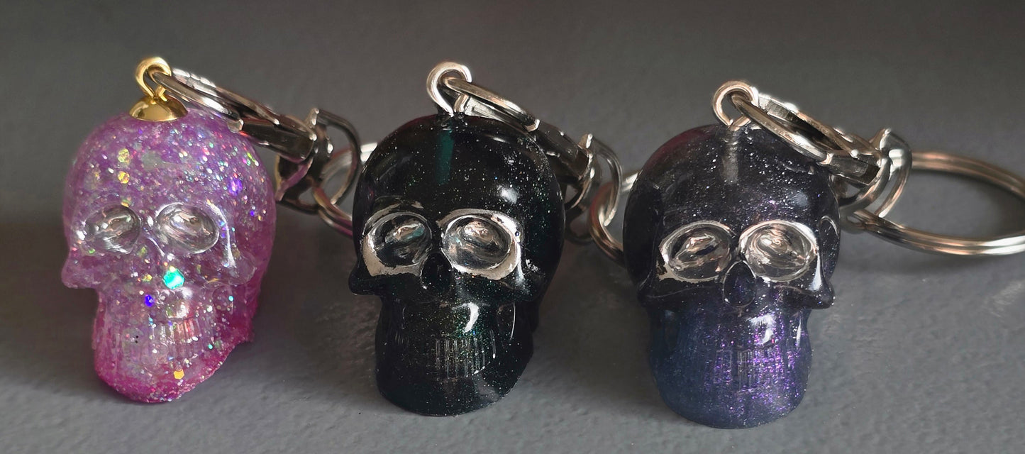 Keycharm scull set of 3